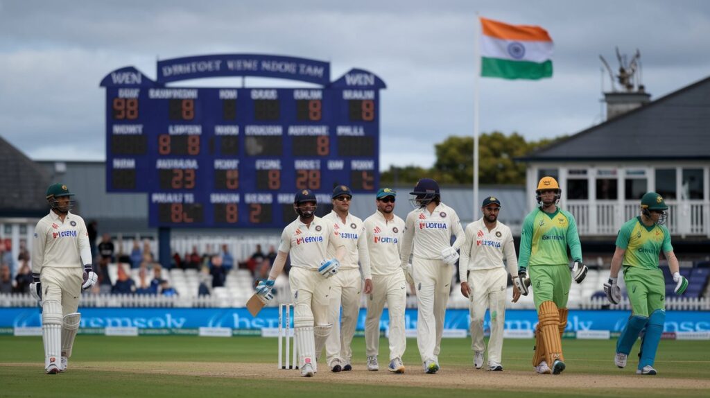 India National Cricket Team vs Australian Mens Cricket Team Match Scorecard