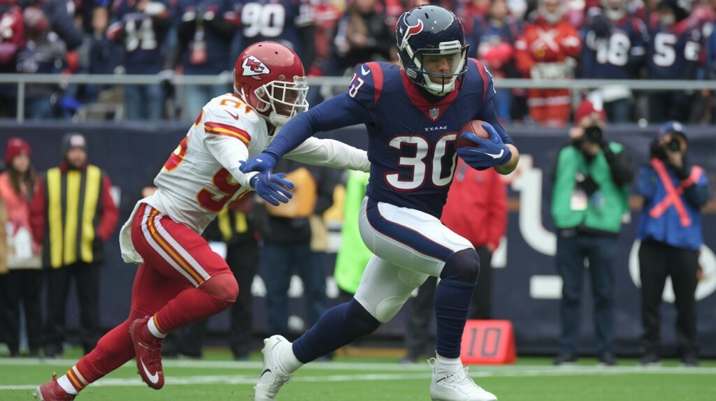 Texans vs Kansas City Chiefs Match Player Stats