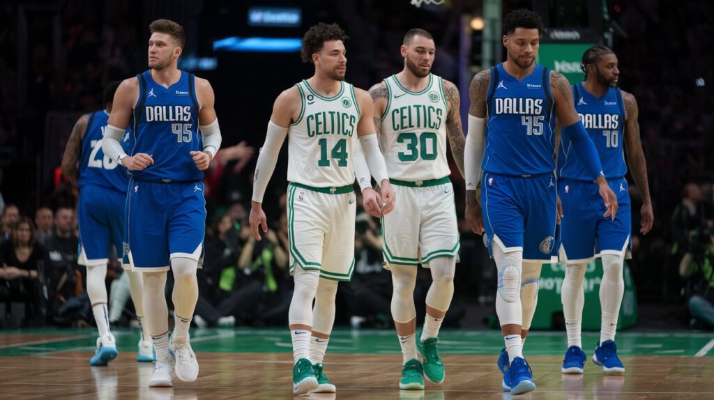 Dallas Mavericks vs. Boston Celtics Match Player Stats