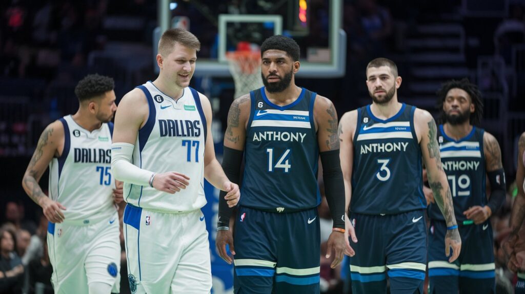 Dallas Mavericks vs. Minnesota Timberwolves Match Player Stats