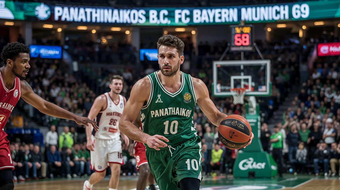 Panathinaikos B.C. vs. FC Bayern Munich Basketball Match Player Stats