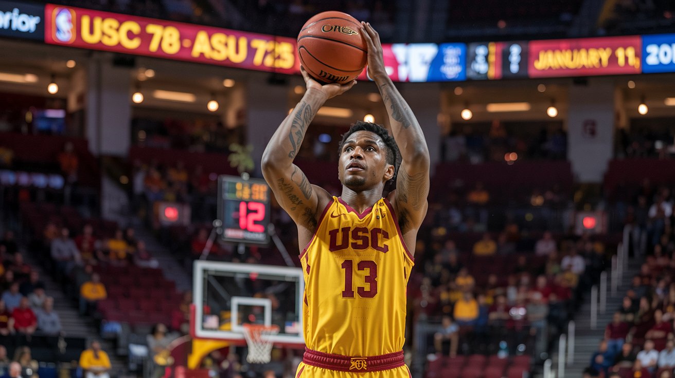 USC Trojans mens Basketball vs. ASU Sun Devils Match Player Stats