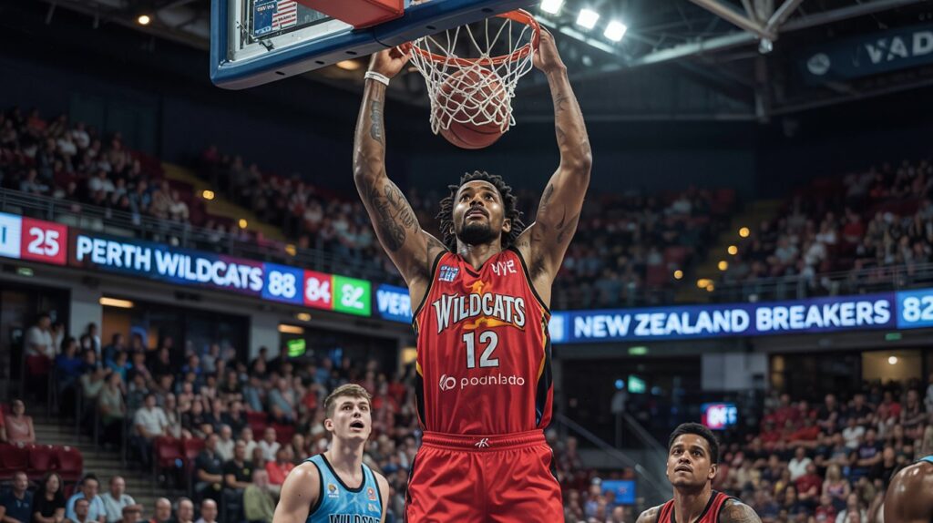 Perth Wildcats vs New Zealand Breakers Match Player Stats