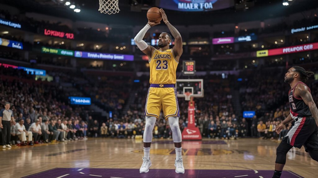 Lakers vs Portland Trail Blazers Match Player Stats