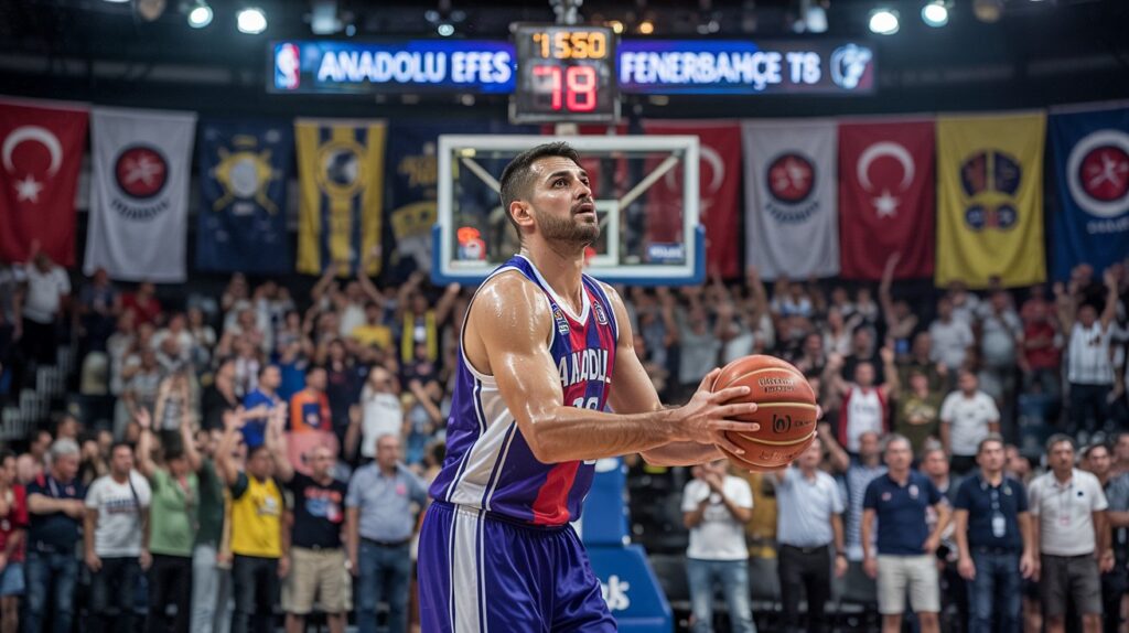 Anadolu Efes vs Fenerbahçe Basketball Match