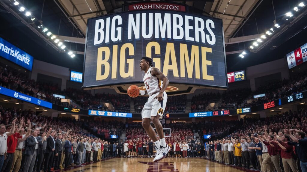 Washington Basketball vs Maryland Terrapins Mens Basketball Match Player Stats
