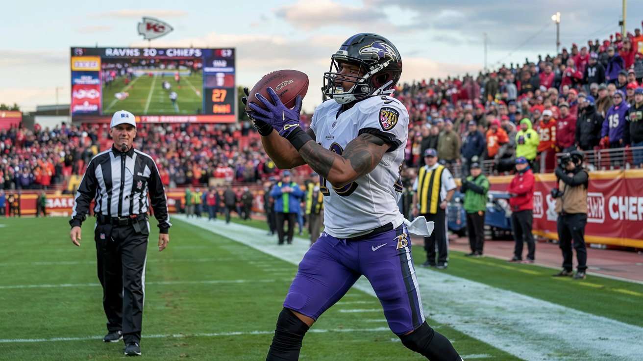 Baltimore Ravens vs Kansas City Chiefs Match Player Stats