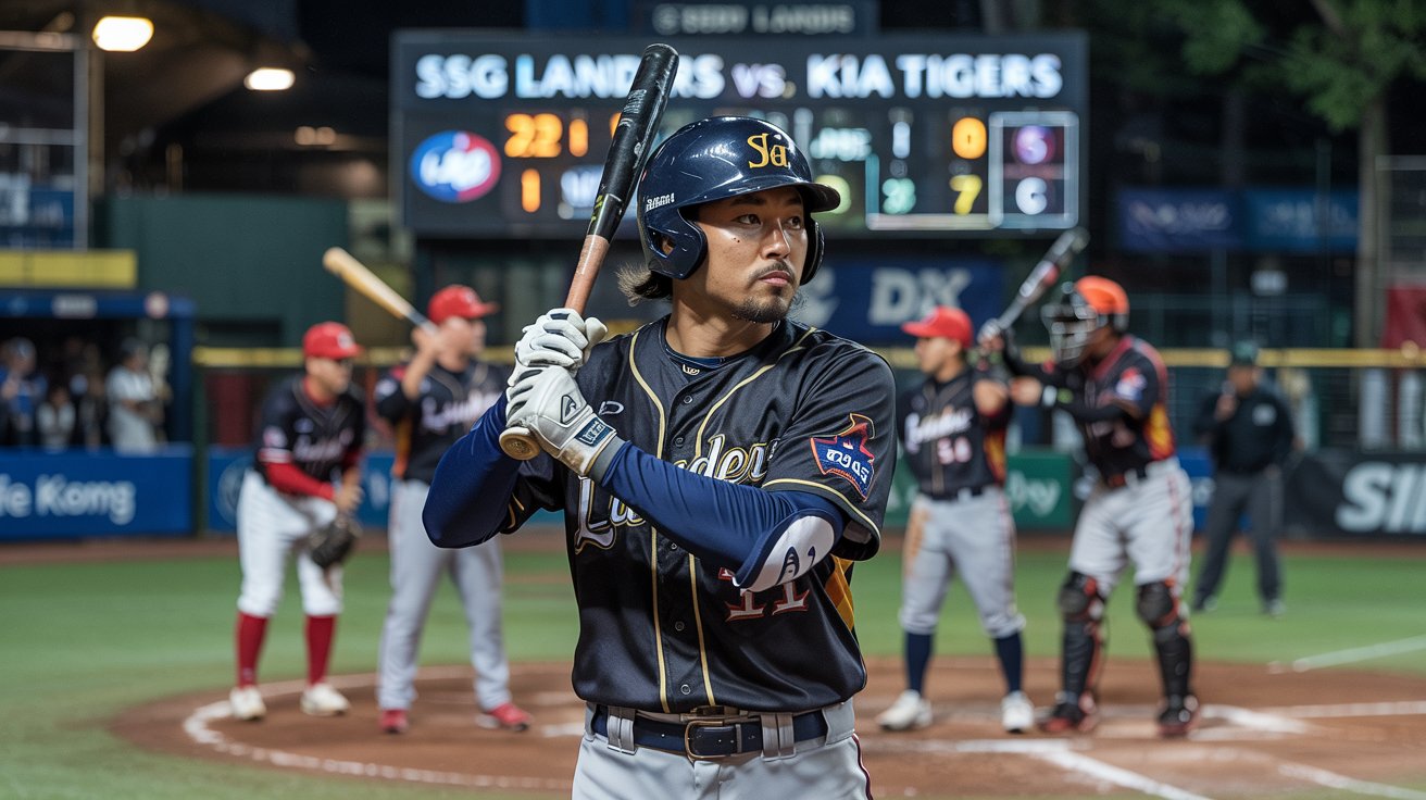 SSG Landers vs. Kia Tigers KBO League Match Player Stats
