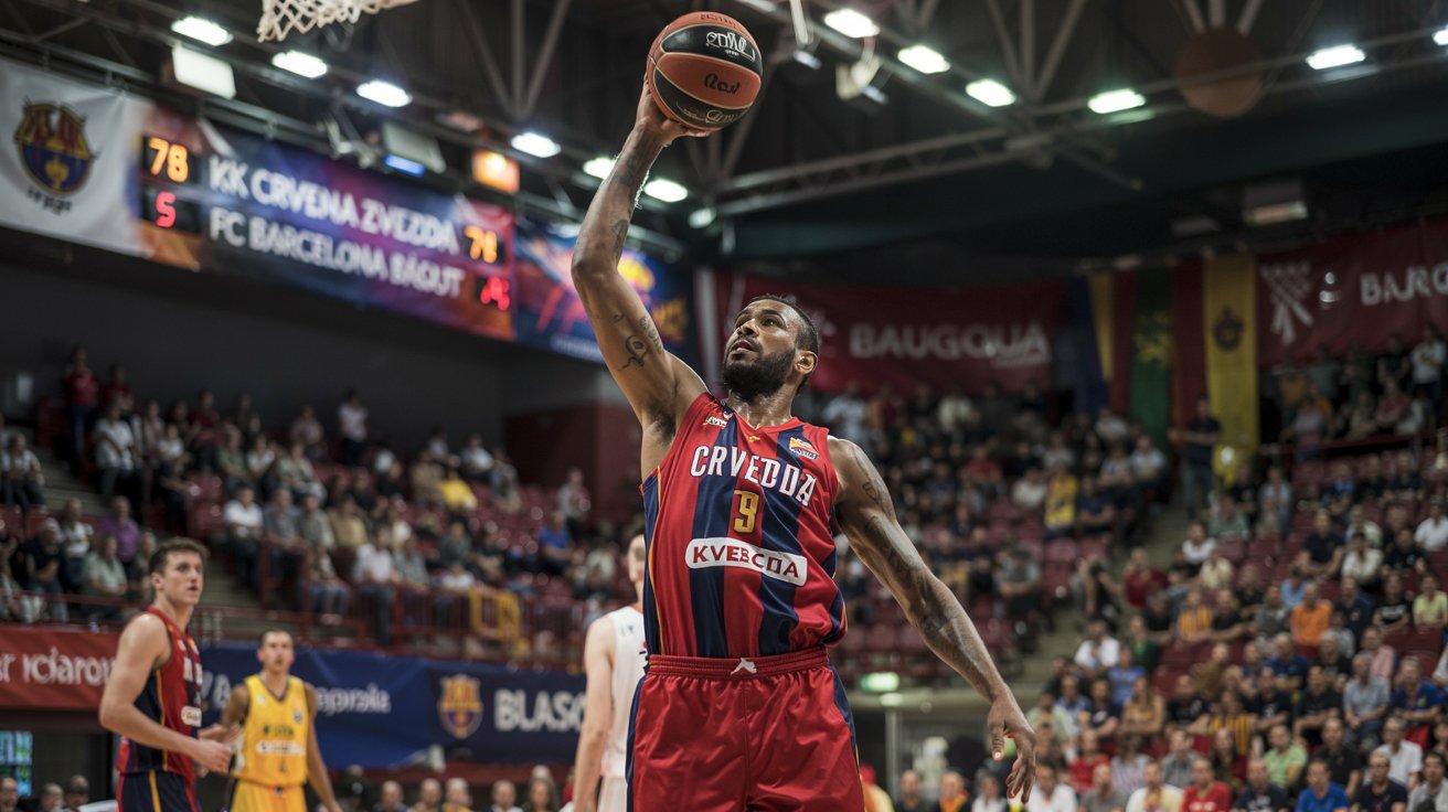KK Crvena Zvezda vs FC Barcelona Bàsquet Match Player Stats