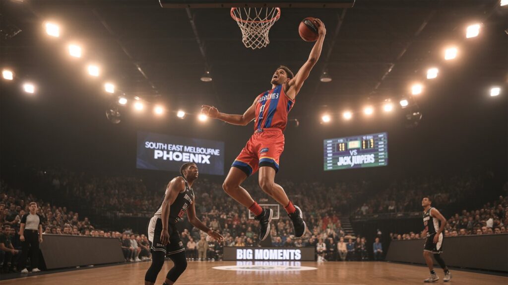 South East Melbourne Phoenix vs JackJumpers Match Player Stats