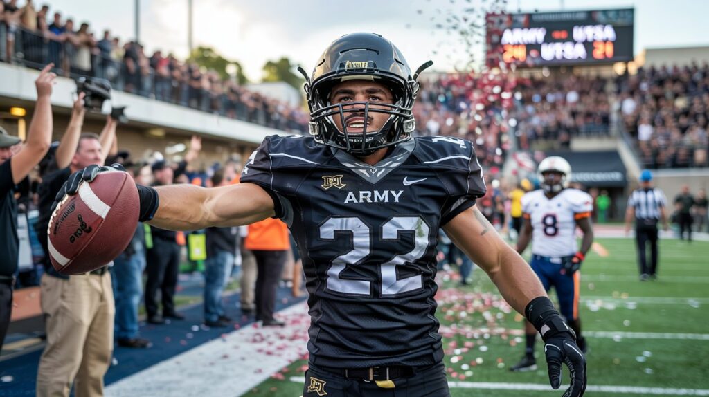 Army Football vs UTSA Roadrunners Football Match Player Stats