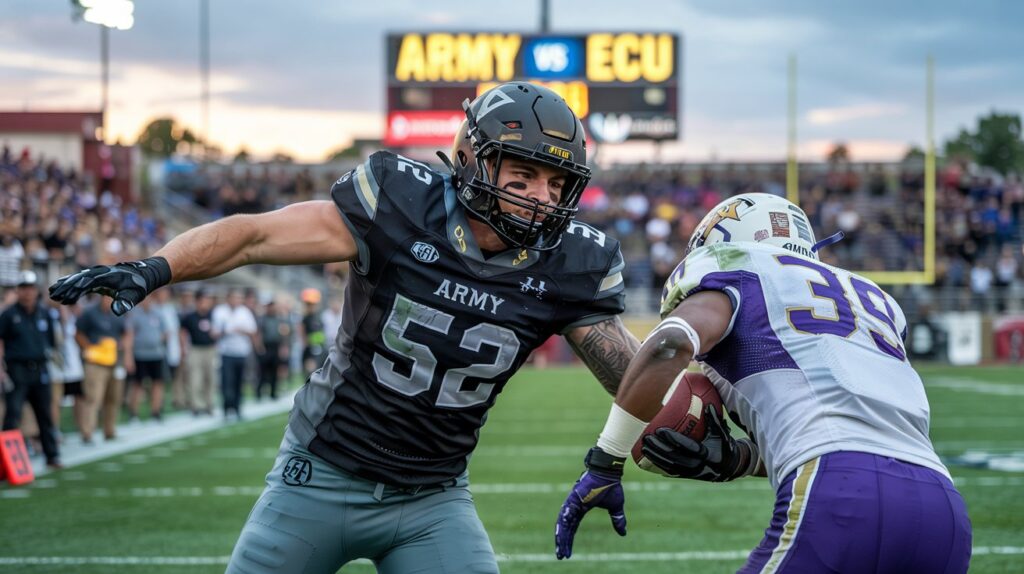 Army Football vs ECU Football Match Player Stats