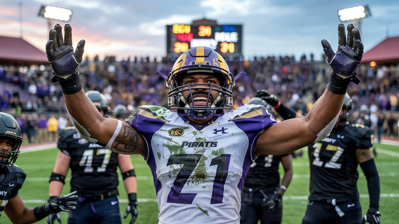 Army Football vs ECU Football Match Player Stats