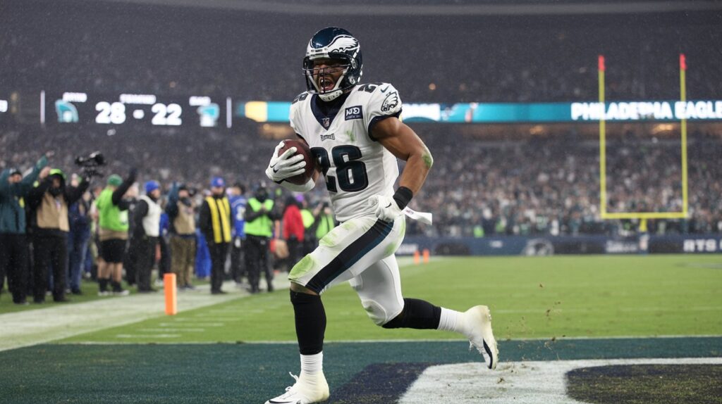 los angeles rams vs philadelphia eagles match player stats