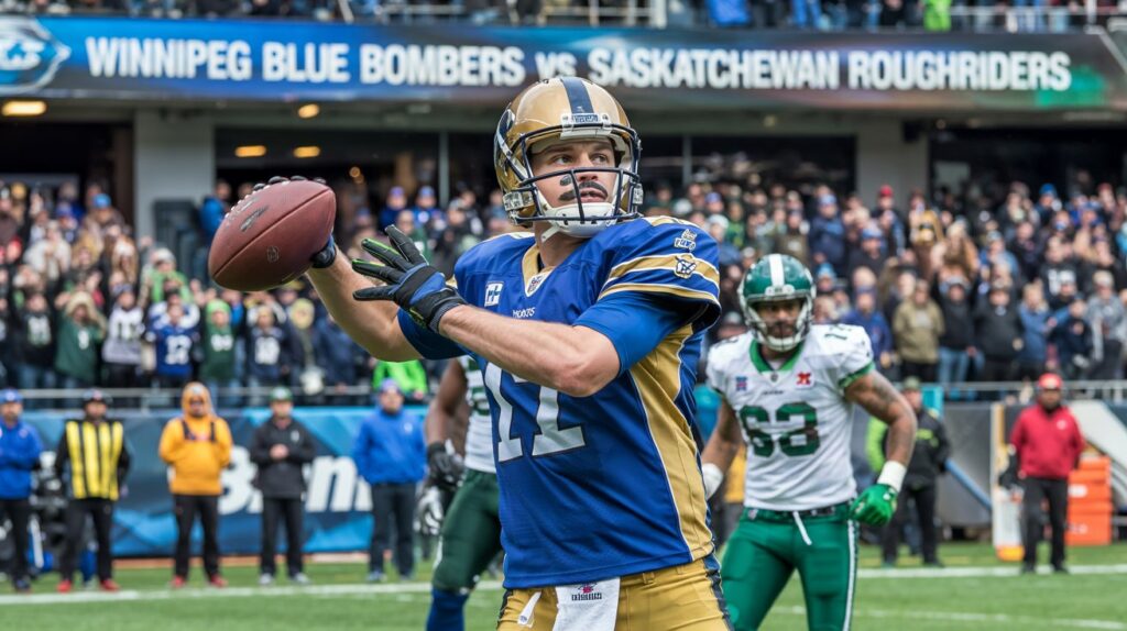 Winnipeg Blue Bombers vs Saskatchewan Roughriders Match Player Stats