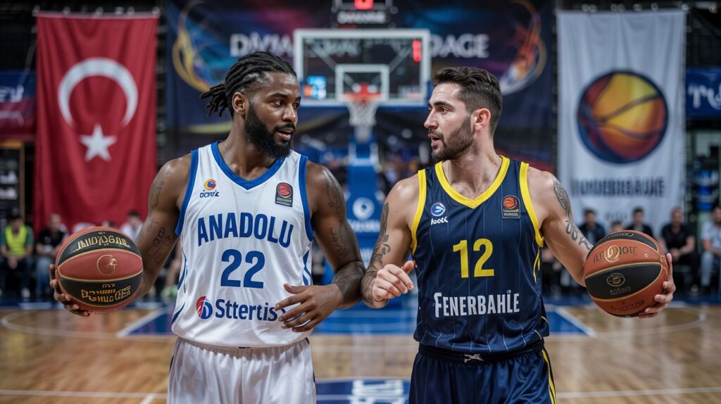 Anadolu Efes vs Fenerbahçe Basketball Match