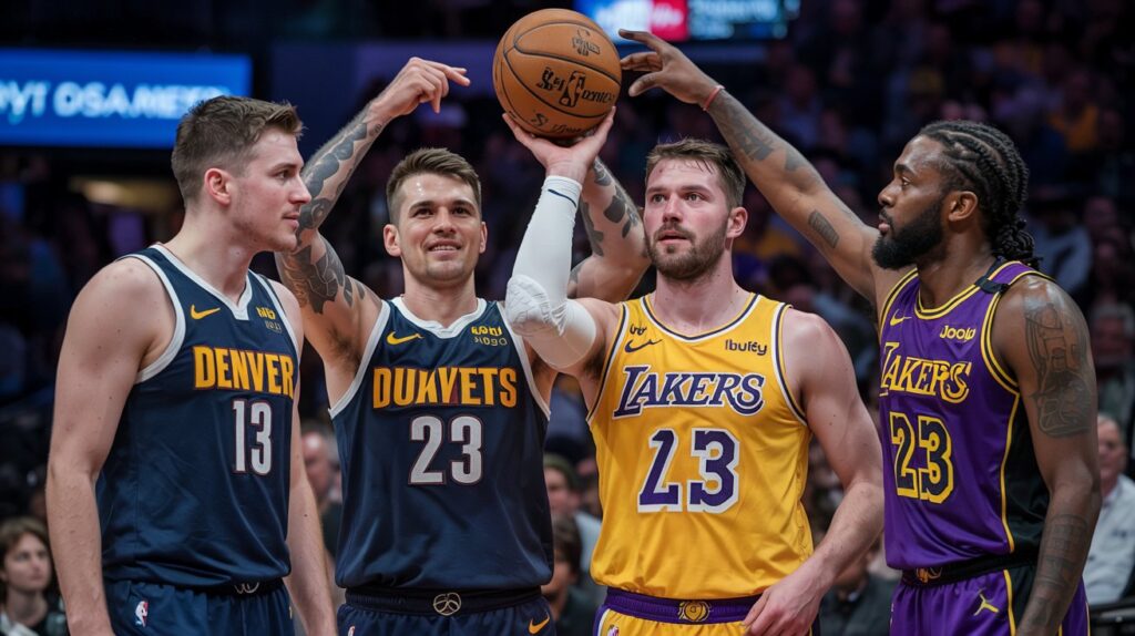 Denver Nuggets vs Los Angeles Lakers Match Player Stats