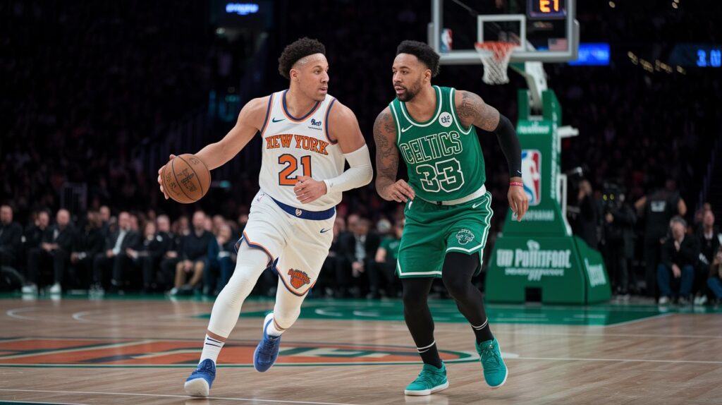 New York Knicks vs. Boston Celtics Match Player Stats