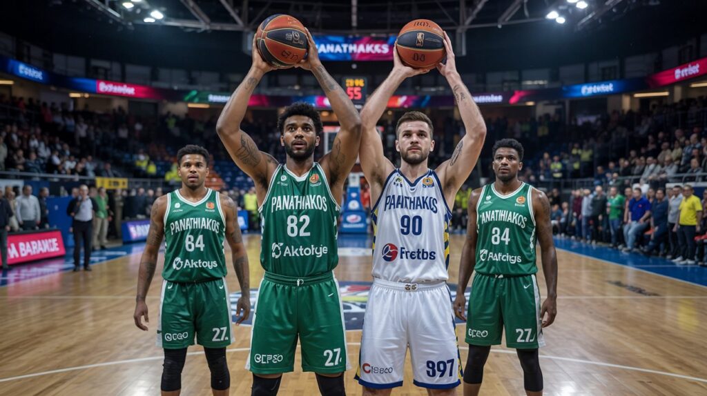 Panathinaikos B.C. vs Fenerbahçe Basketball Match Player Stats