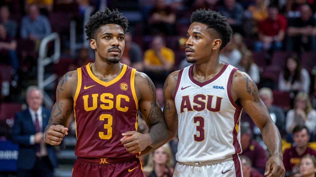 USC Trojans mens Basketball vs. ASU Sun Devils Match Player Stats