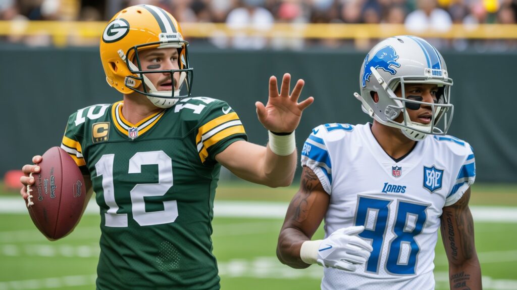 Green Bay Packers vs Detroit Lions Match Player Stats