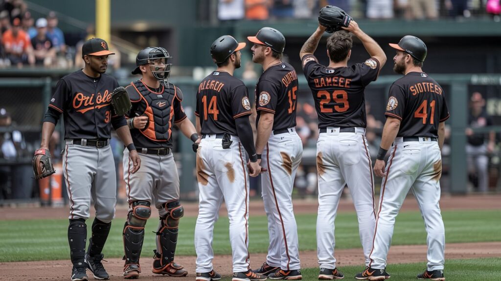 Baltimore Orioles vs San Francisco Giants Match Player Stats